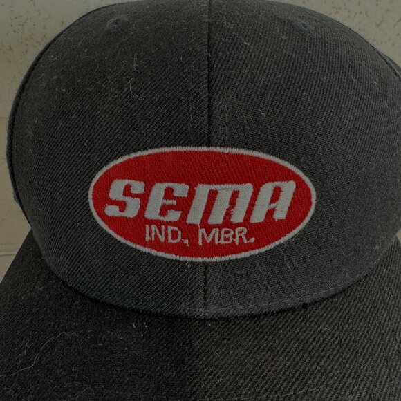 SEMA Car Auto Show Las Vegas Black Redd Adjustable Snapback Baseball Cap - Picture 3 of 5
